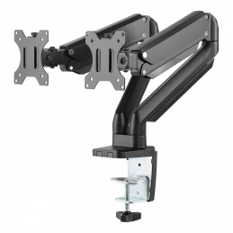 Deltaco ARM-0351 monitorin kiinnike ja jalusta 81,3 cm (32") Musta Vastaanotto