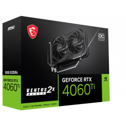 429,00 € | MSI GeForce RTX 4060 Ti VENTUS 2X BLACK 8G OC NVIDIA 8 G...