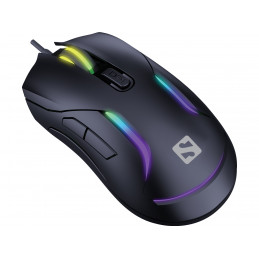 Sandberg LightFlow 6D Gamer Mouse hiiri Molempikätinen USB A-tyyppi 3600 DPI