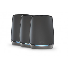 NETGEAR Orbi 860 AX6000 WiFi System black edition Kolmikaista (2,4 GHz 5 GHz 5 GHz) Wi-Fi 6 (802.11ax) Musta 4 Sisäinen