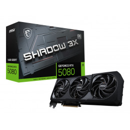 MSI GEFORCE RTX 5080 16G SHADOW 3X OC näytönohjain NVIDIA 16 GB GDDR7