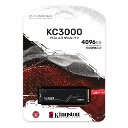 325,00 € | Kingston Technology KC3000 M.2 4096 GB PCI Express 4.0 3...
