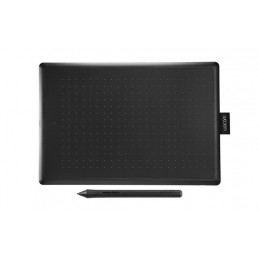 Wacom One by Medium piirtopöytä Musta, Punainen 2540 lpi 216 x 135 mm USB