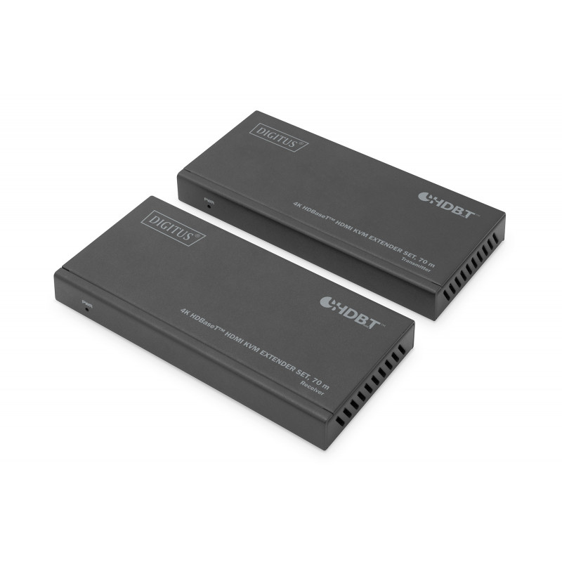 Digitus DS-55512 KVM -kytkin Lähetin & vastaanotin Digitus DS-55512 KVM -kytkin Lähetin & vastaanotin